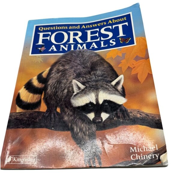 questions answers about forest animals paperback book by Michael Chinery READ - Picture 1 of 9